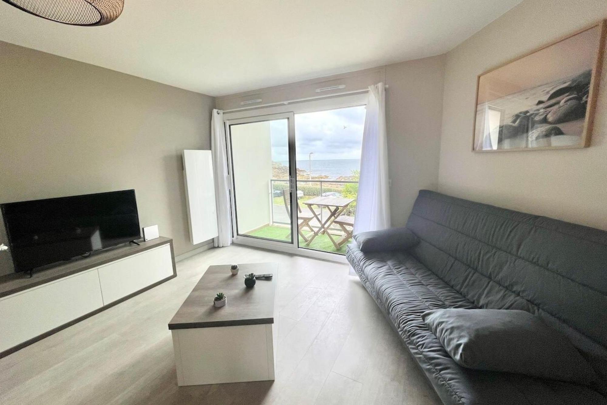 Royal Appartement De Standing - Face A L'Ocean Ploemeur Luaran gambar