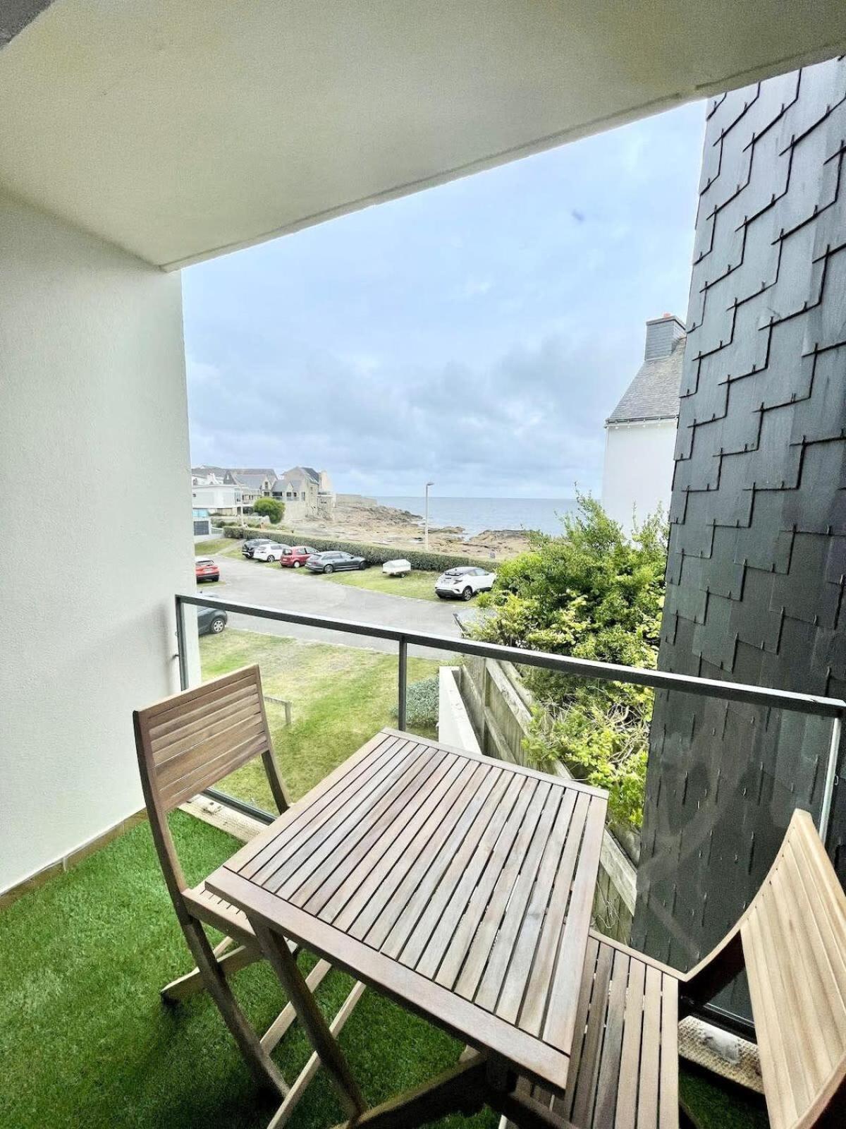Royal Appartement De Standing - Face A L'Ocean Ploemeur Luaran gambar