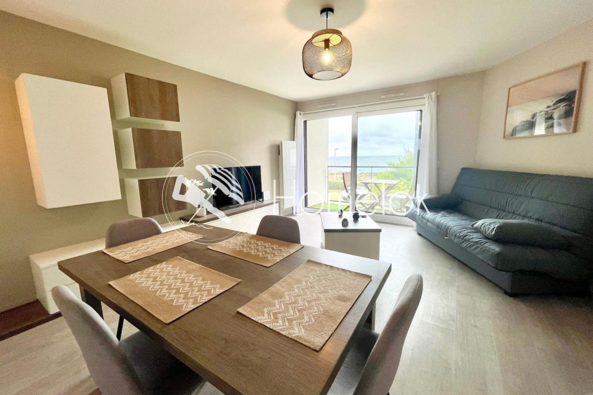 Royal Appartement De Standing - Face A L'Ocean Ploemeur Luaran gambar